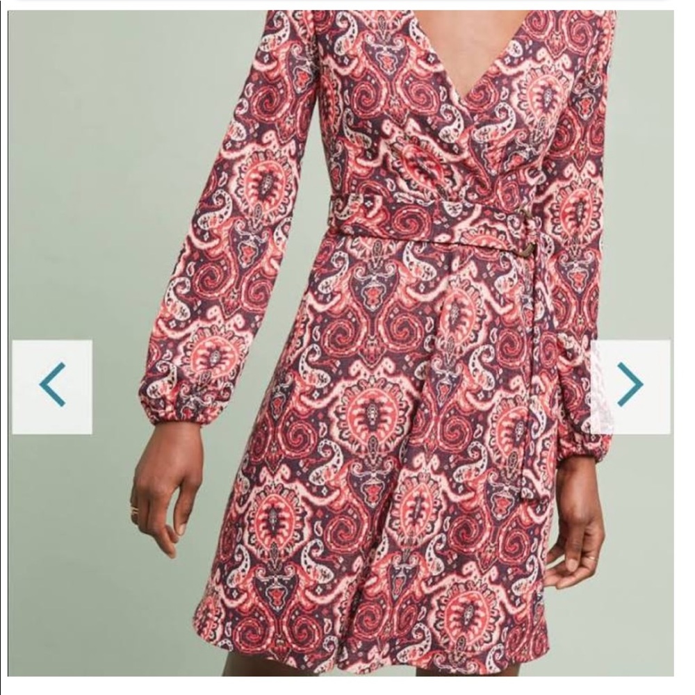 Maeve Anthropologie Wrap Dress - Picture 2 of 3
